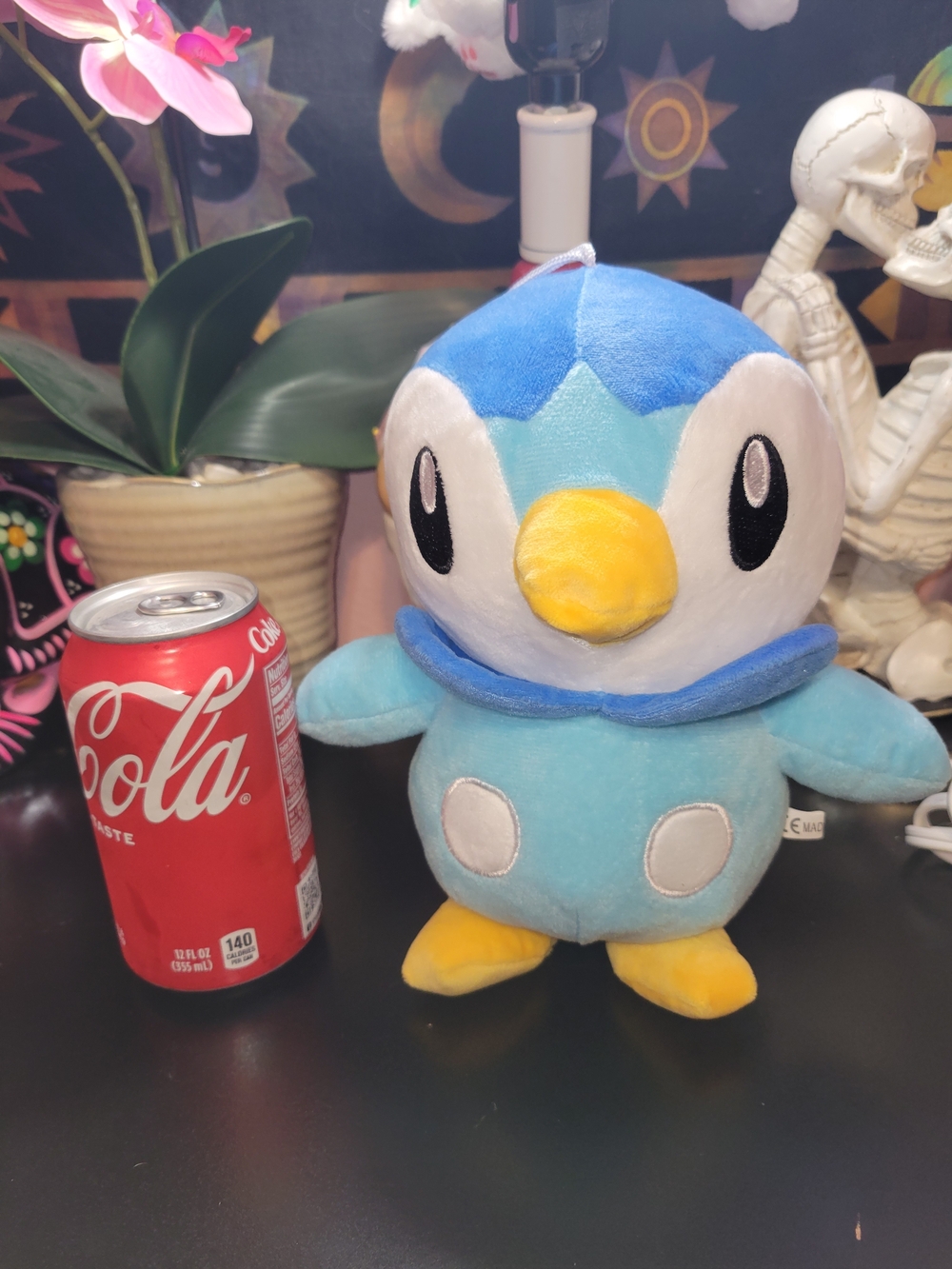 Pokemon Piplup Plush - Blue, Light Blue & Yellow Soft Toy